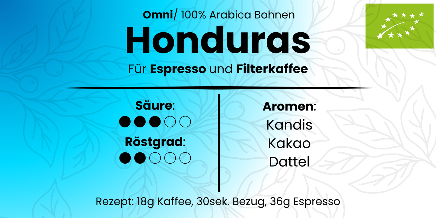 Honduras Omni (Espresso/Filter) - Kandis, Kakao, Dattel