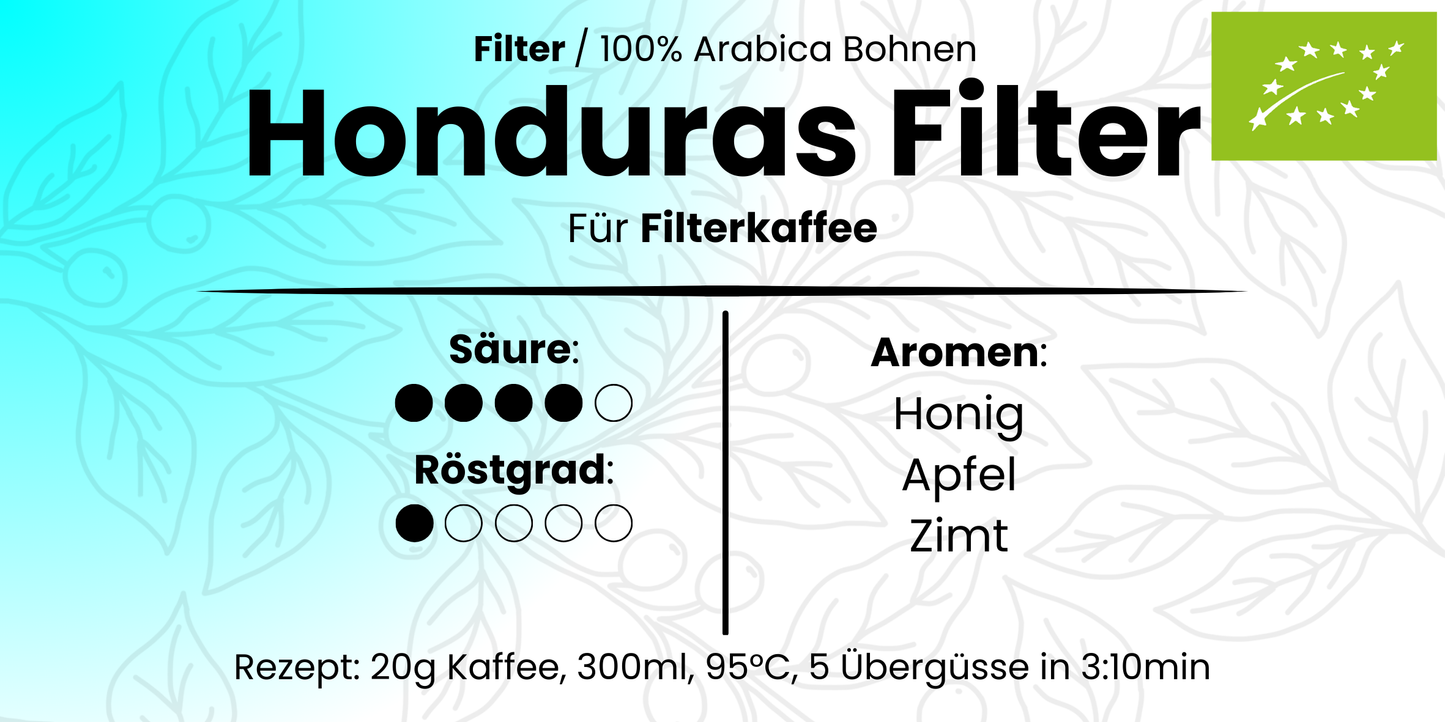 Honduras (Filter) - Honig, Apfel, Zimt