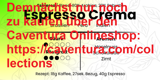 Espresso Crema (Espresso & Vollautomat) - Schokolade/Nuss - ehemals Werksmischung